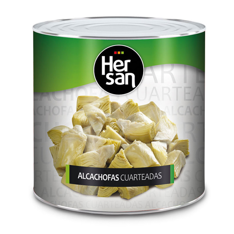 ALCACHOFAS CUARTEADAS 6/3Kg.